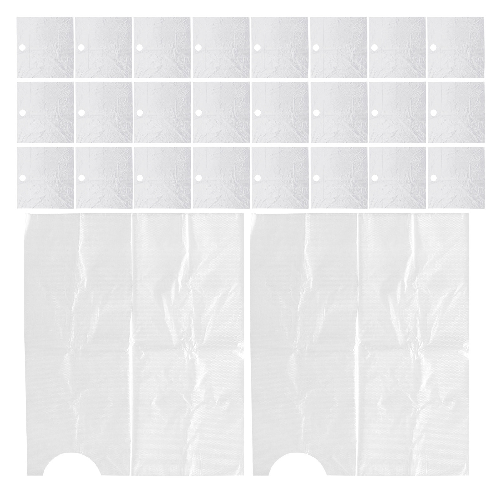 Beard Trimmer - 40Pcs Disposable Beard Hair Catcher Bib