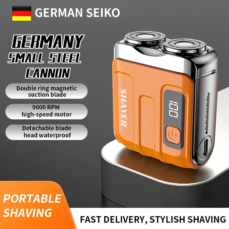 Electric Shaver Rotary - Mini Electric Smart Shaver Household Car