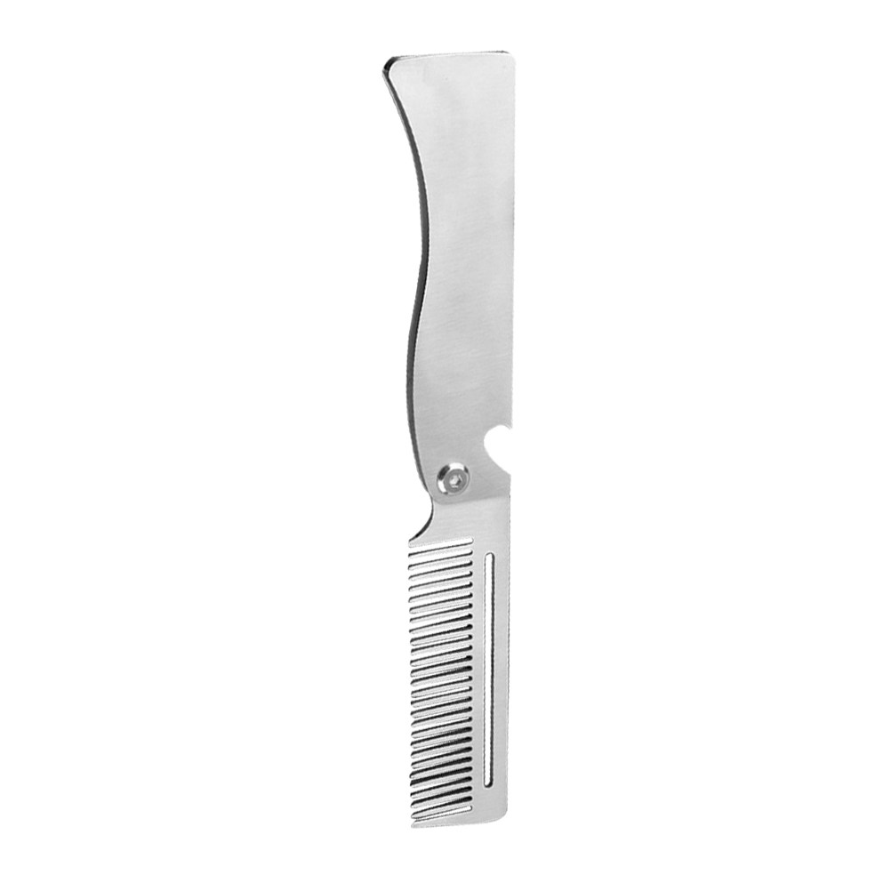 Beard Oil - Folding Hair Comb Stainless Steel for