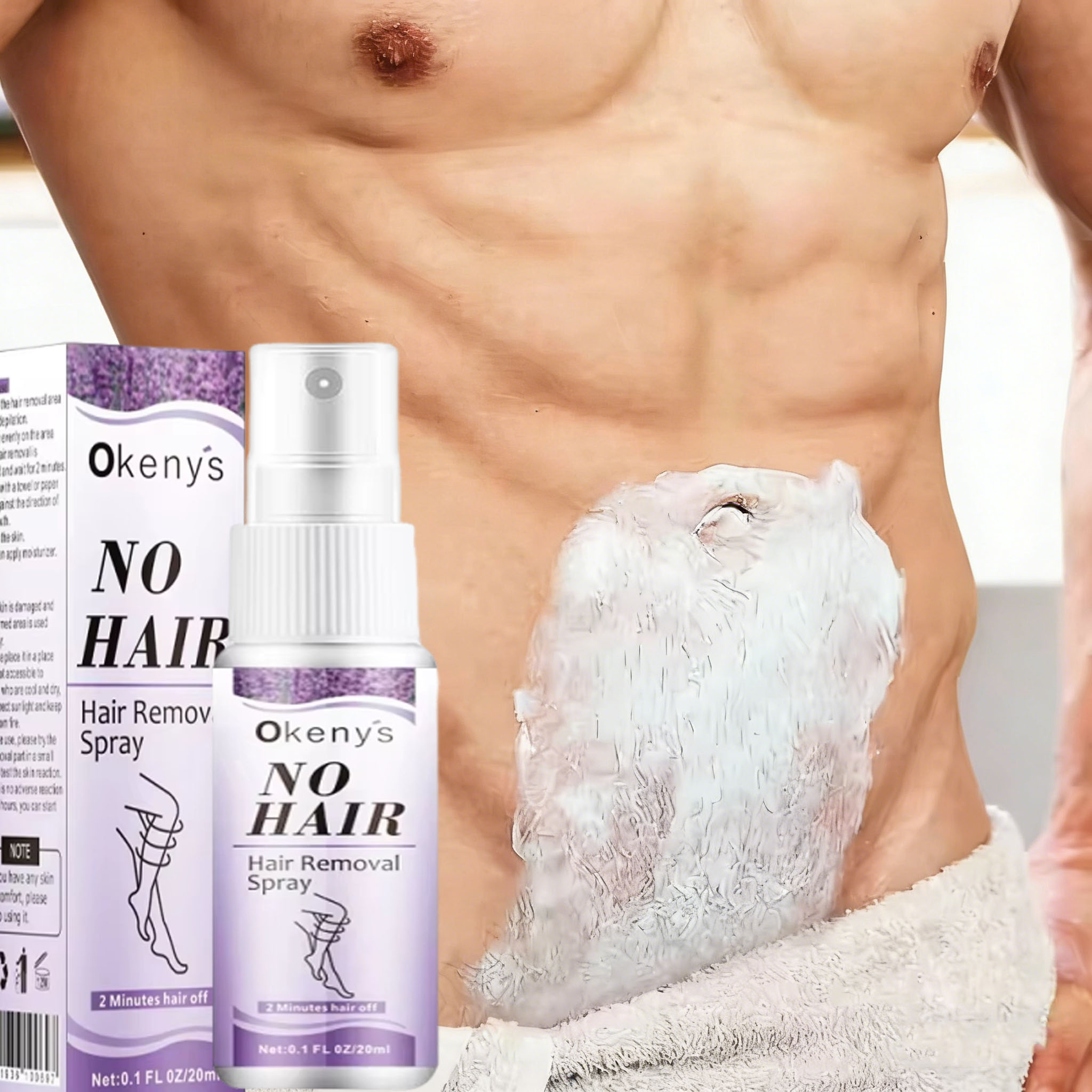 Shaving Cream - 2 Minutes Painless Fast Hair Removal