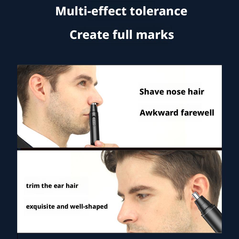 Nose Trimmer - 2026 Upgrade Portable Mini Nose Hair