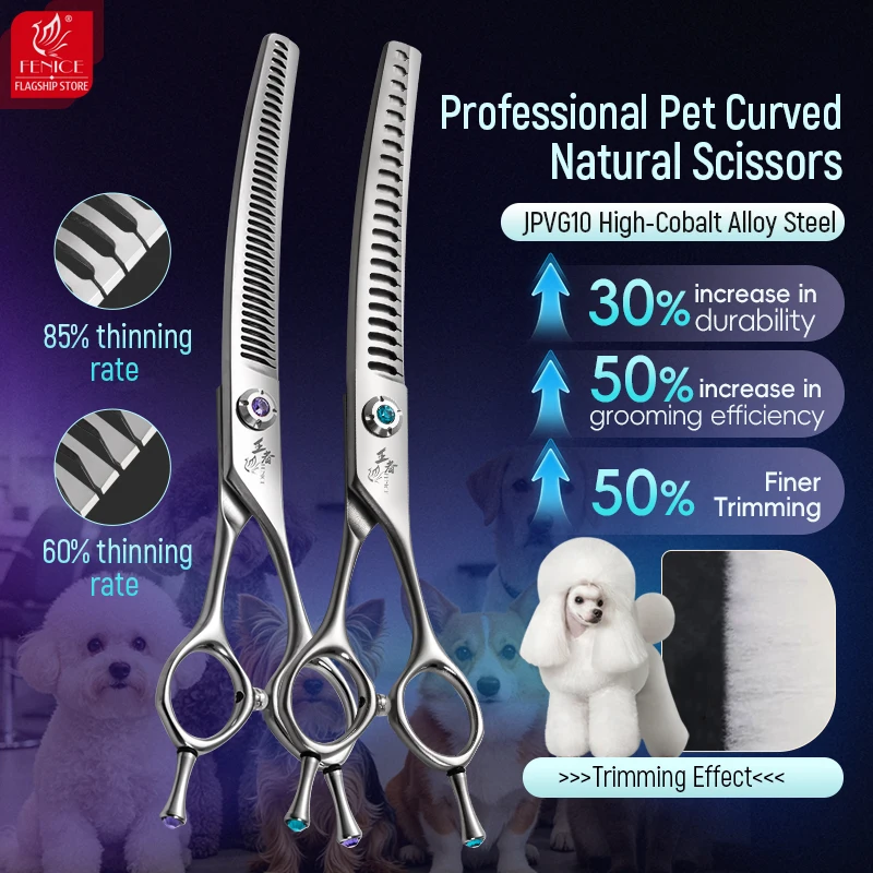 Fenice King Series 7 Inch VG10 - đánh giá và giá Grooming Scissors