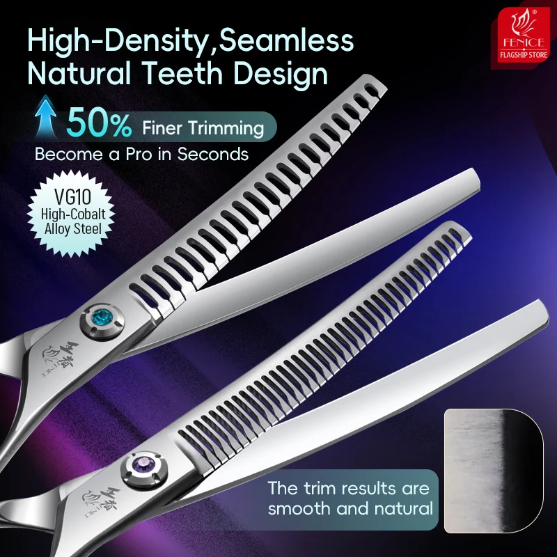 Fenice King Series 7 Inch VG10 - đánh giá và giá Grooming Scissors