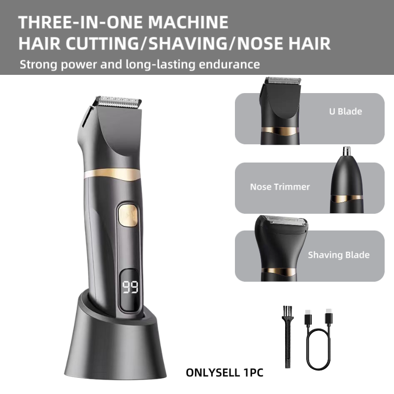 3‑Pcs Household Electric Groom - đánh giá và giá Mens Grooming Travel Kit