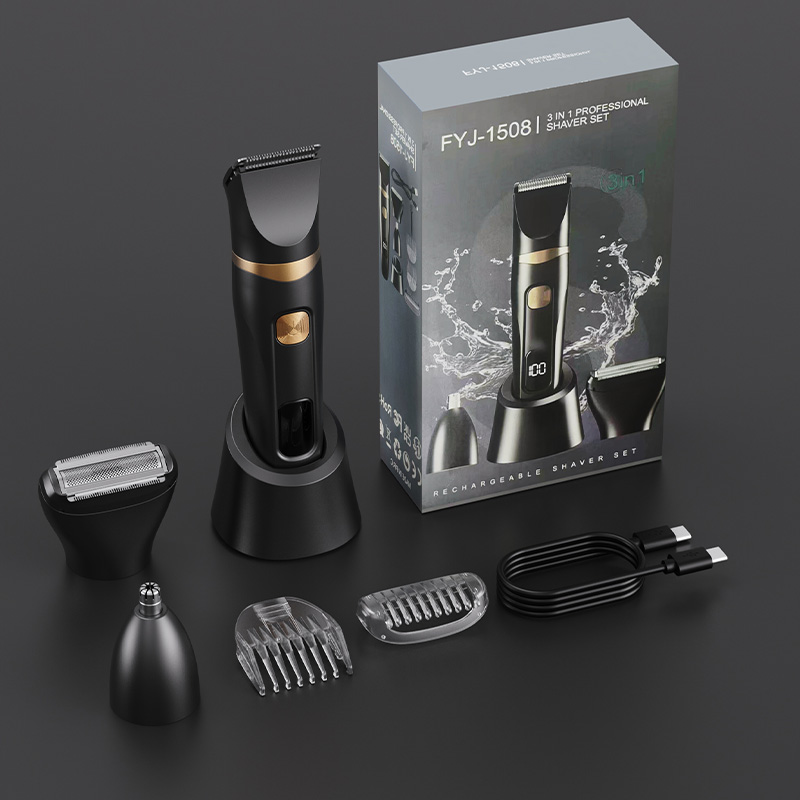 3‑Pcs Household Electric Groom - đánh giá và giá Mens Grooming Travel Kit
