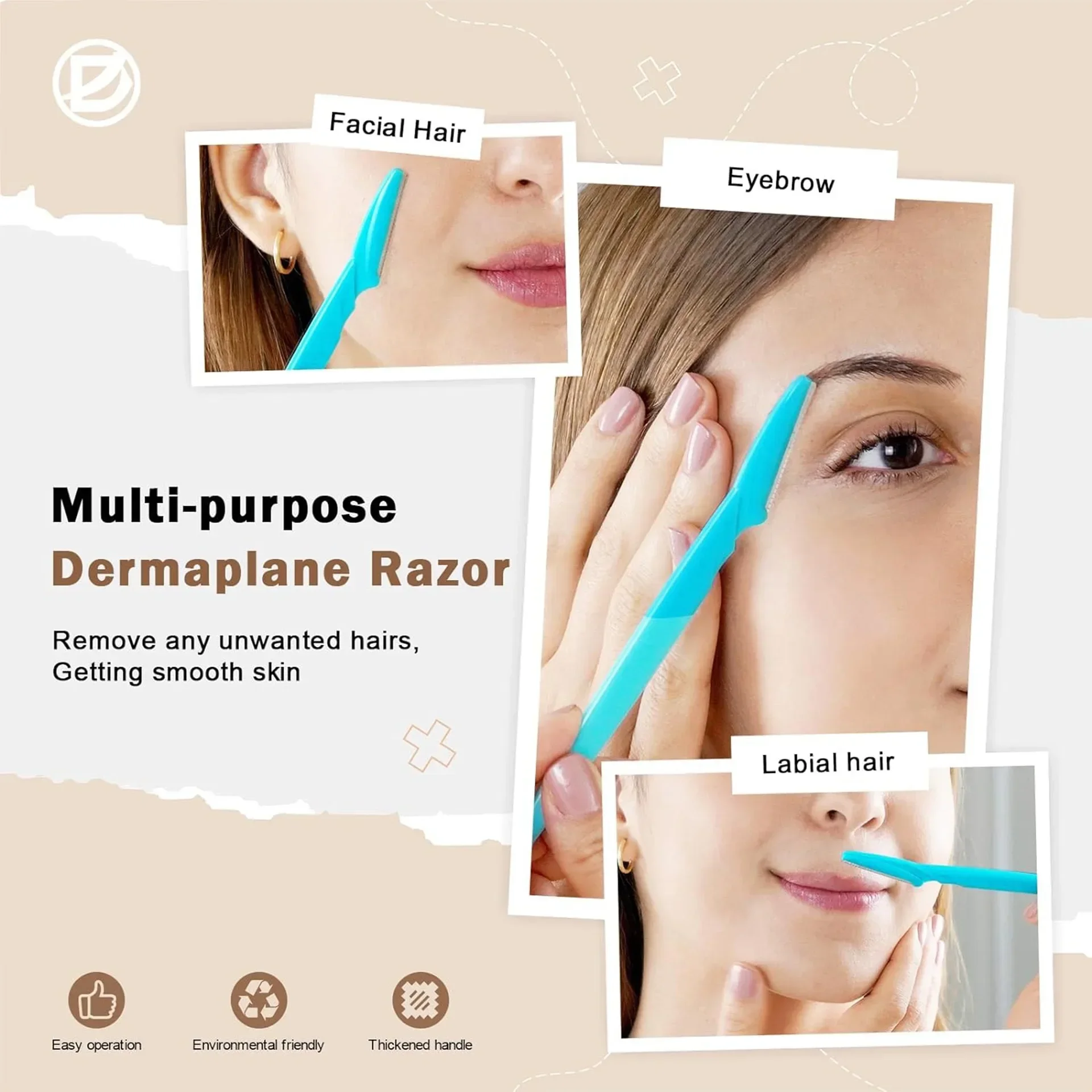 5/40Pcs Eyebrow Trimmer Face B - đánh giá và giá Hair Clipper