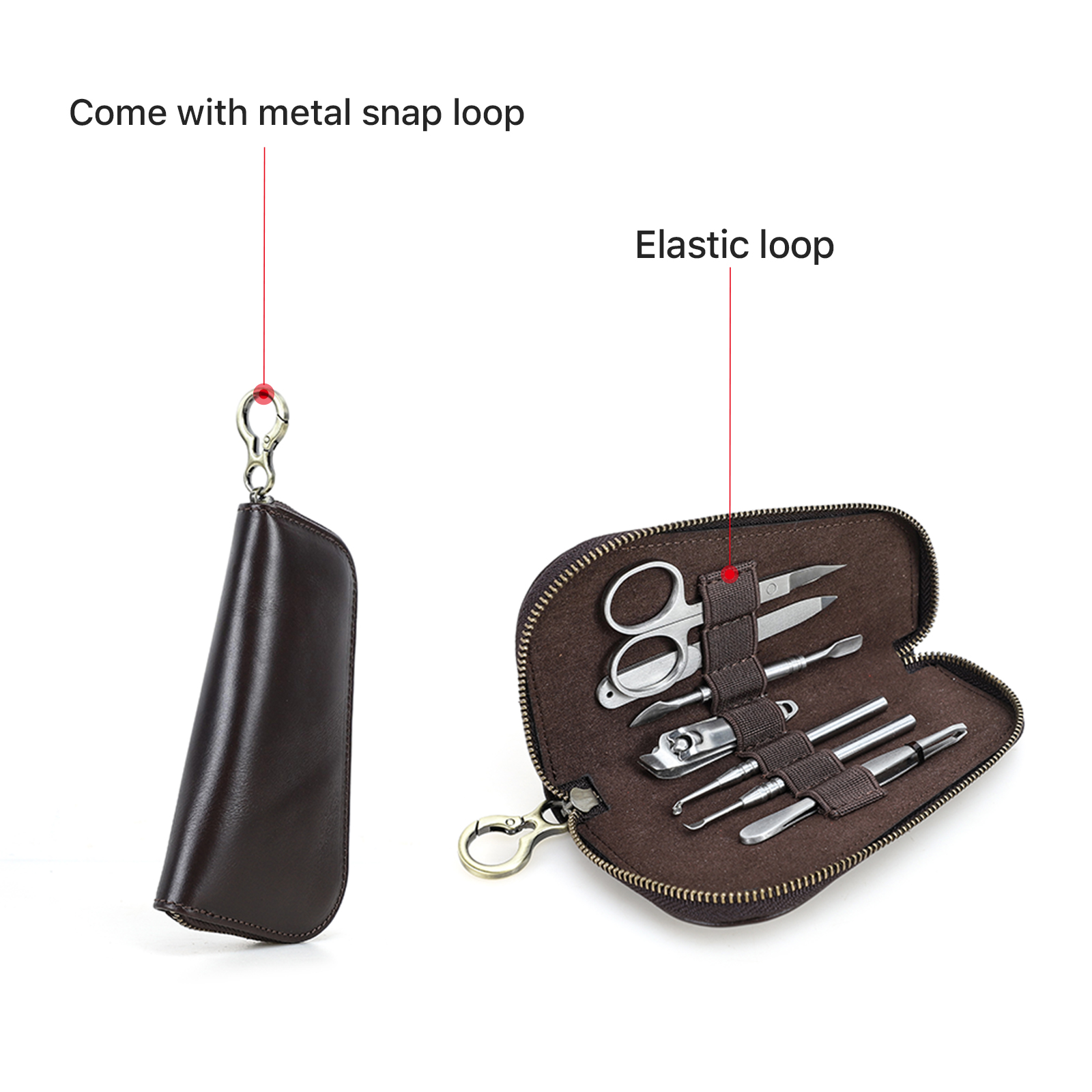 Genuine Leather Travel Case fo - đánh giá và giá Grooming Scissors