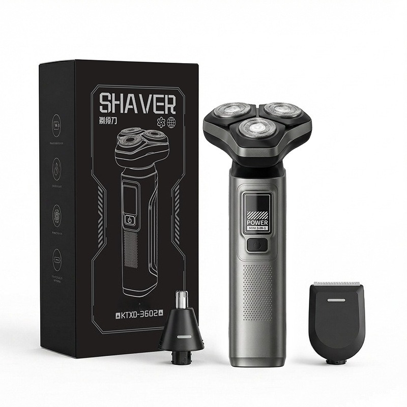 3‑In‑1 Men Electric Shaver Typ - đánh giá và giá Mens Grooming Travel Kit