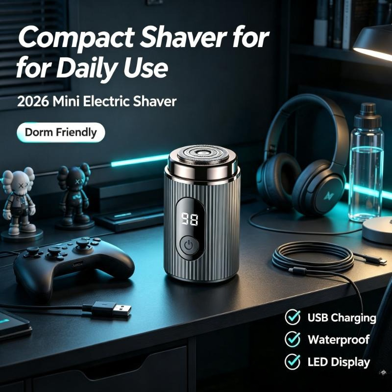 2026 Mini Electric Shaver Port - đánh giá và giá Mens Grooming Travel Kit