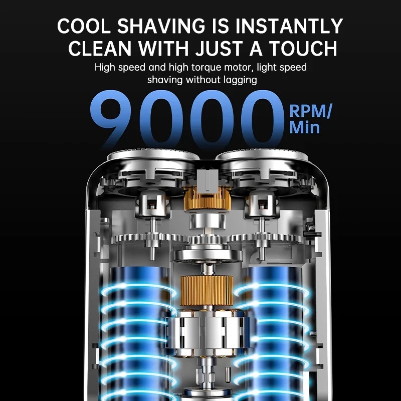 Mini Electric Smart Shaver Hou - đánh giá và giá Electric Shaver Rotary