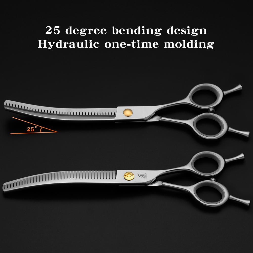 Refinement Curved Teeth Scisso - đánh giá và giá Grooming Scissors