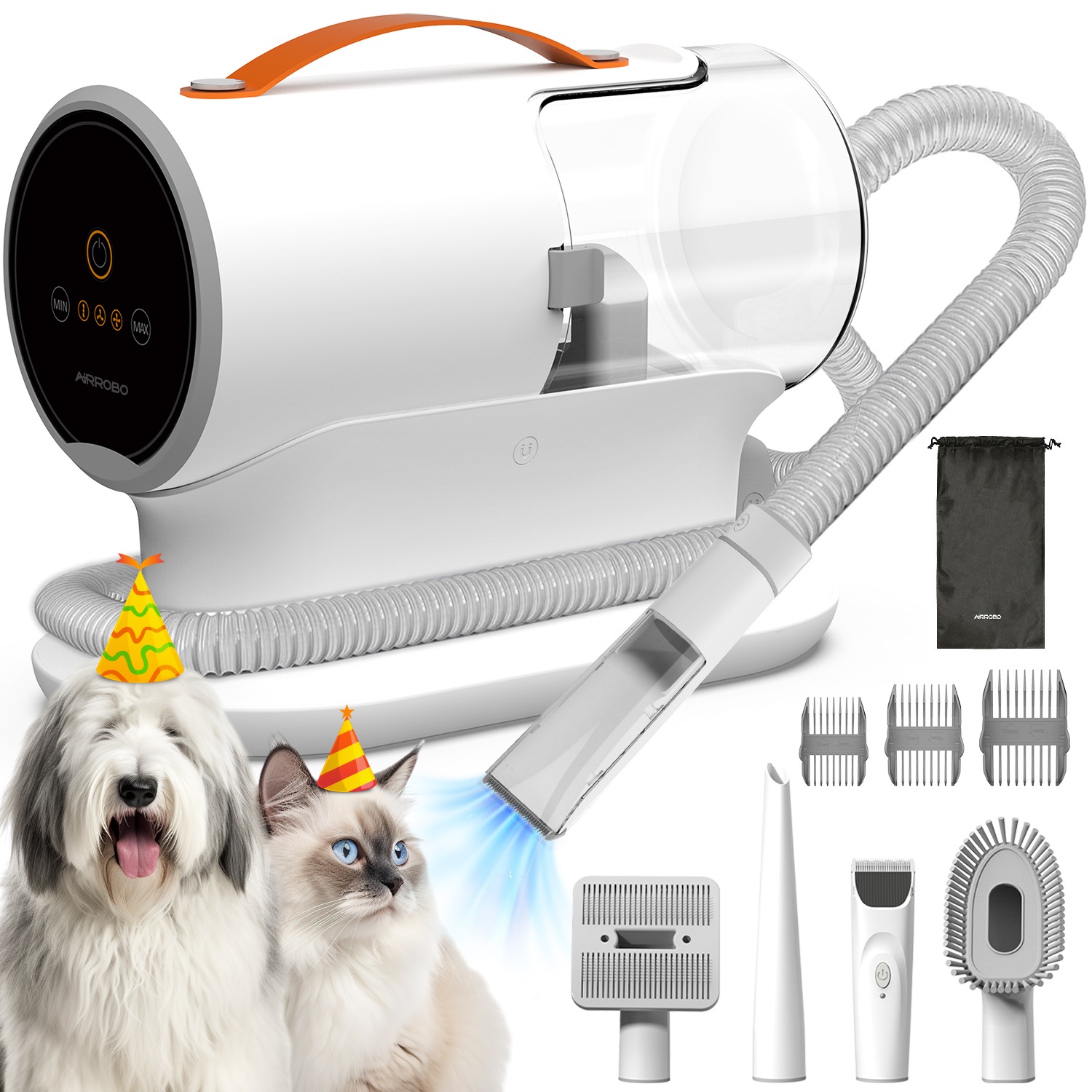 AIRROBO USA Ship Pet Grooming  - đánh giá và giá Grooming Kit