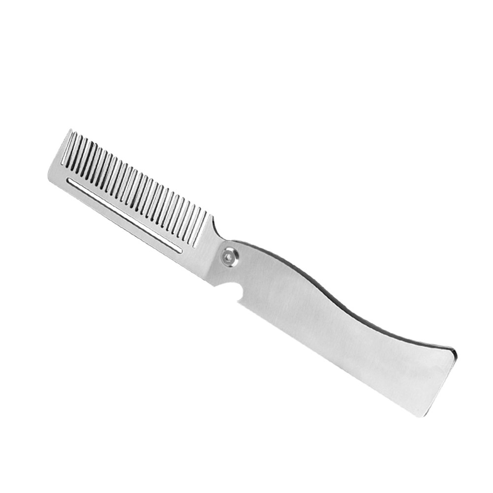 Folding Hair Comb Stainless St - đánh giá và giá Beard Oil