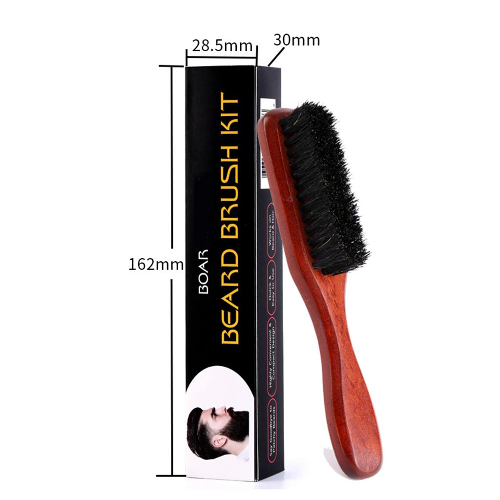 Soft Wooden Beard Brush Men Gr - đánh giá và giá Mens Grooming Travel Kit