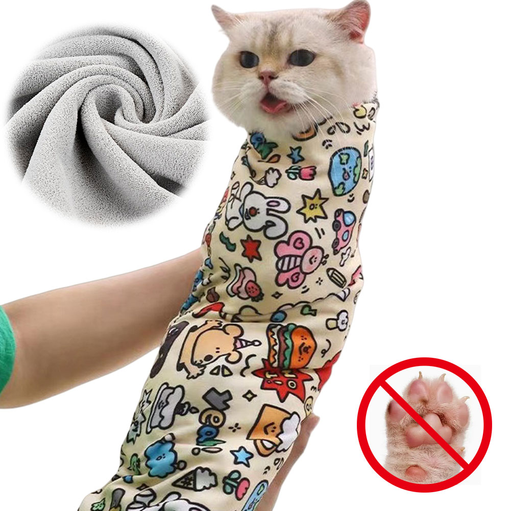 Cat Grooming Wrap Self-adhesiv - đánh giá và giá Grooming Scissors