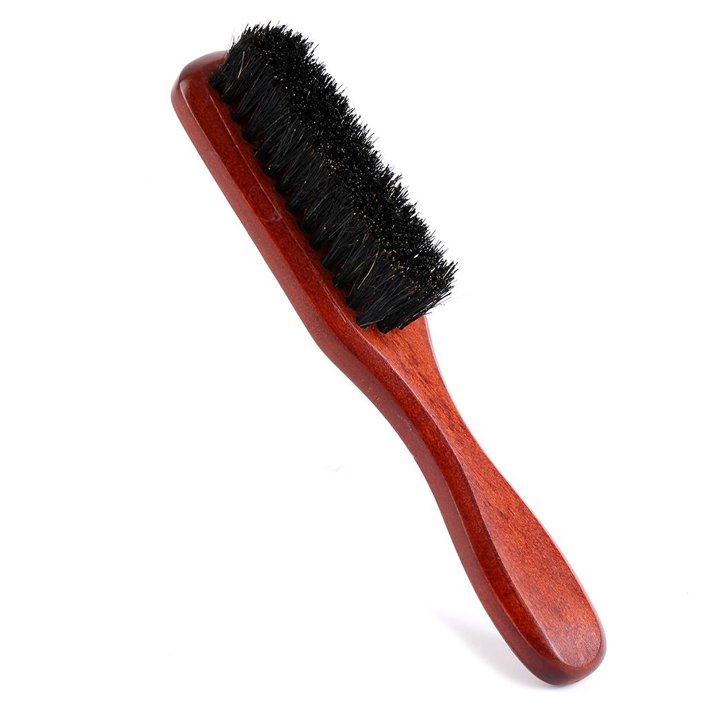 Beard Brush Wooden Long Handle - đánh giá và giá Mens Grooming Travel Kit