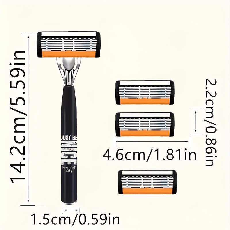 Men Stainless Steel Razor Shar - đánh giá và giá Beard Trimmer