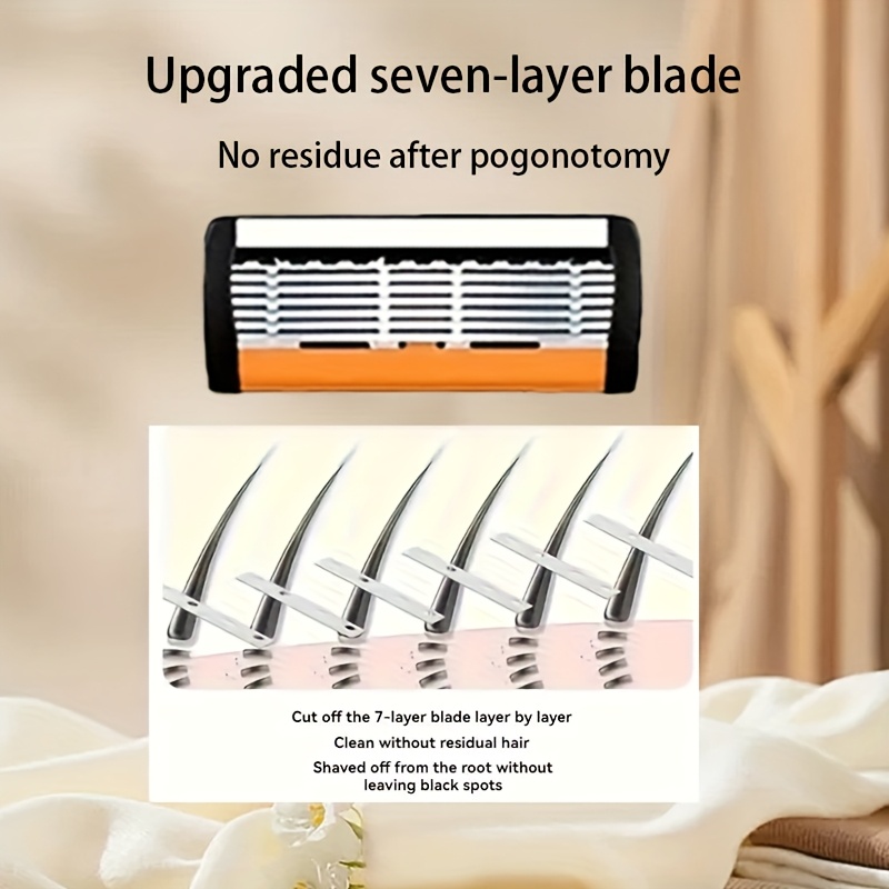 Men Stainless Steel Razor Shar - đánh giá và giá Beard Trimmer