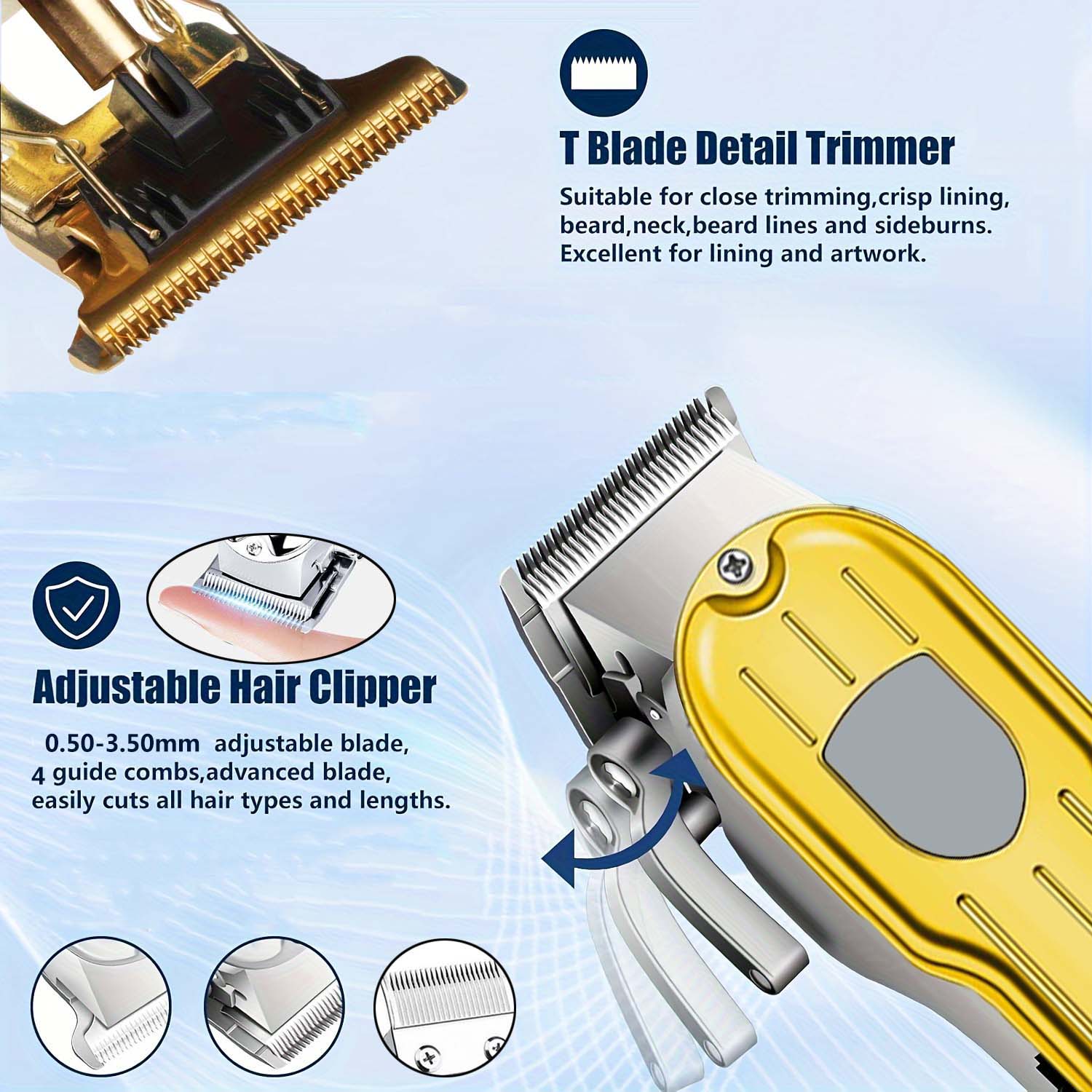 2 in 1 Electric Hair Clipper & - đánh giá và giá Grooming Kit