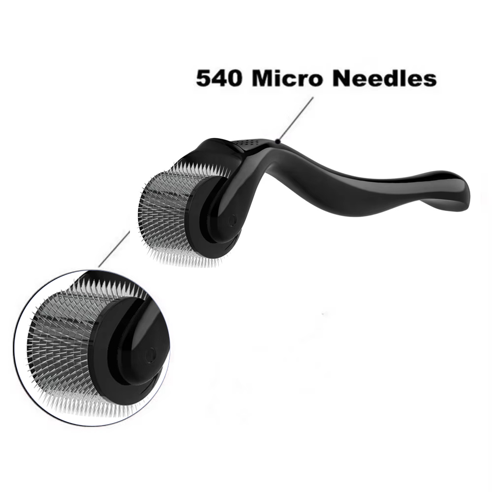 540 Needle Derma Roller Titani - đánh giá và giá Beard Oil
