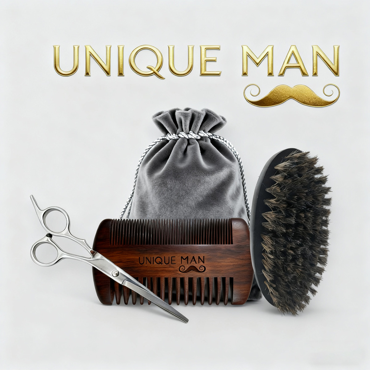 UNIQUE MAN Men's Beard Set, Bl - đánh giá và giá Grooming Kit
