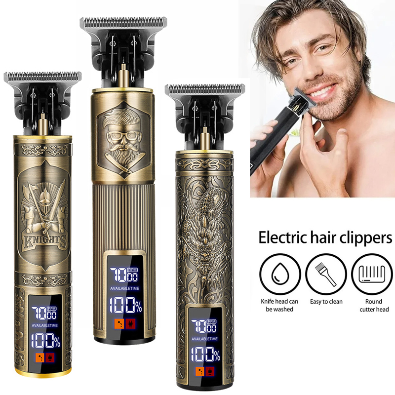 Cordless T9 Hair Trimmer for M - đánh giá và giá Electric Shaver Rotary