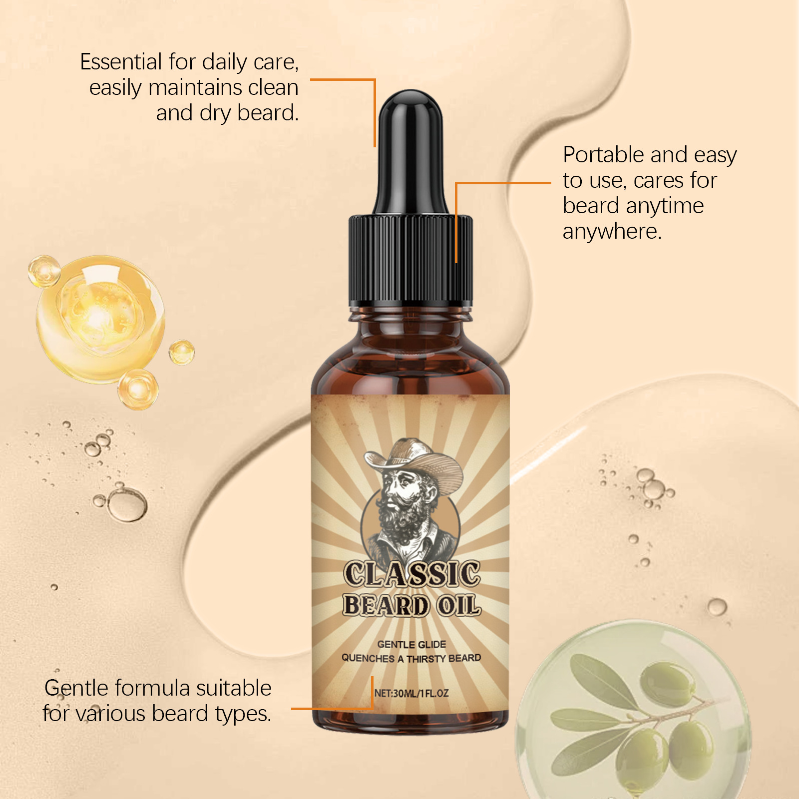 Beard Growth Care Essential Oi - đánh giá và giá Beard Oil