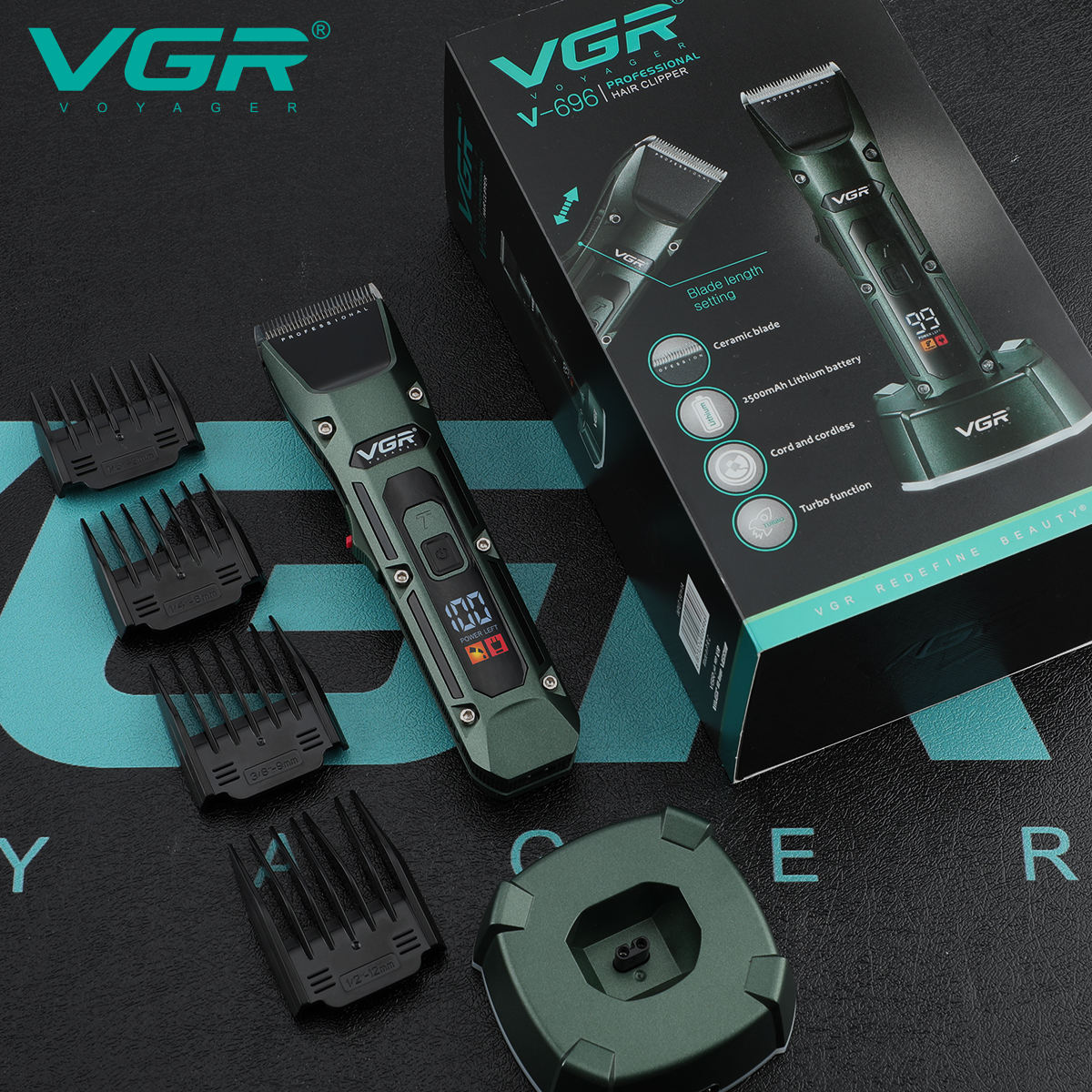 VGR V-696 New metal Popular Sa - đánh giá và giá Electric Shaver Rotary