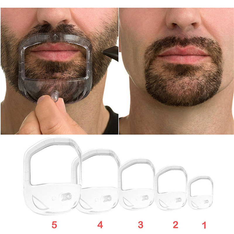 5 PCS/Set Beard Shaper Goatee  - đánh giá và giá Grooming Kit